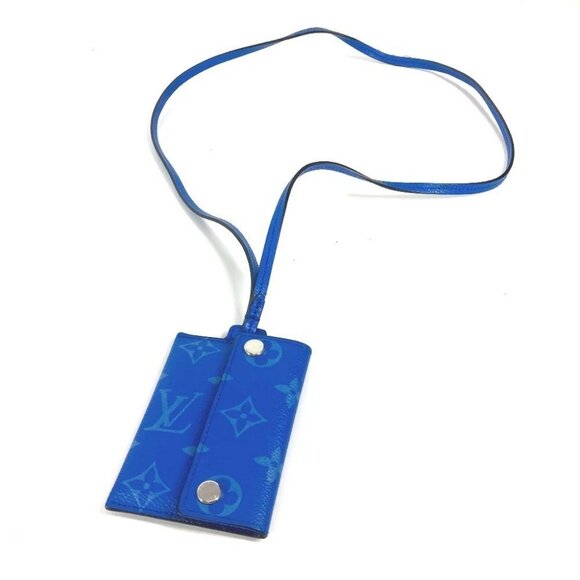 LOUIS VUITTON M83154 Taigalama Porte Cult On-Strap Wallet Coin Card Case purse - Picture 5 of 11